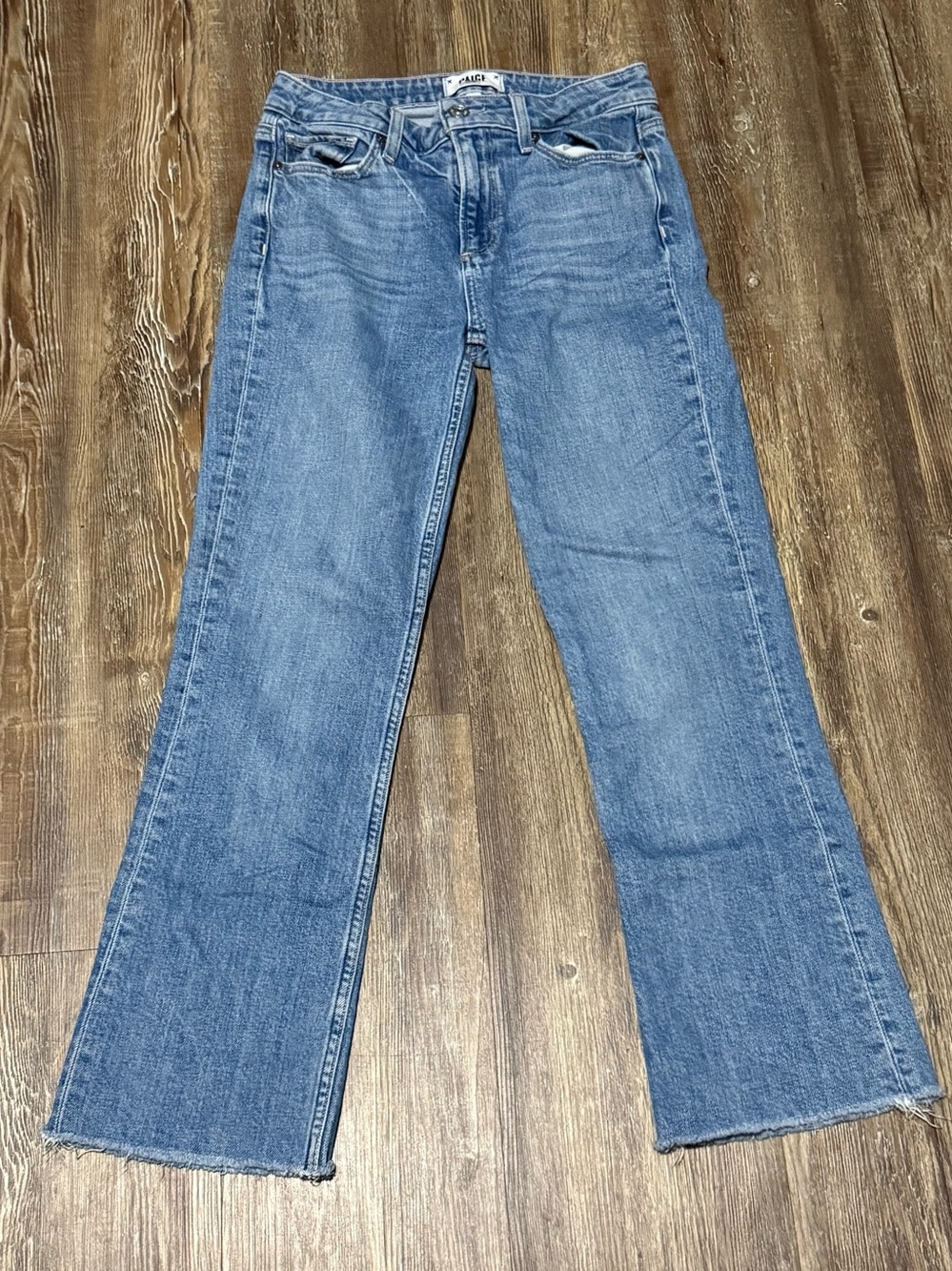 Women’s Blue Straight-Leg Jeans - Unbranded